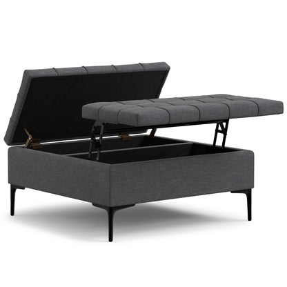 Laura - Lift Top Storage Ottoman