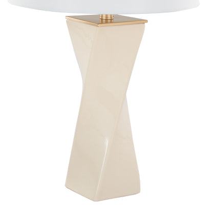 Curvo - Square Contemporary Table Lamp