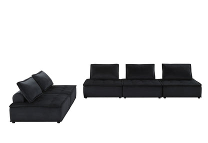 Anna - Soft Velvet Modular Sofa