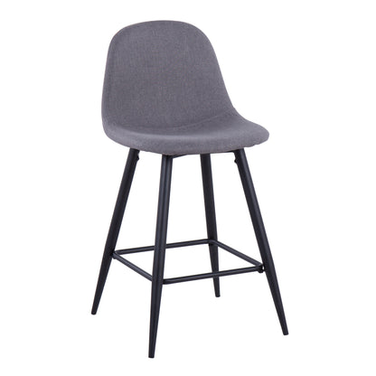 Pebble - Mid Century Casual Comfort Modern Counter Stool (Set of 2)