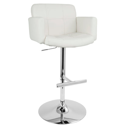 Stout - Contemporary Adjustable Barstool With Swivel