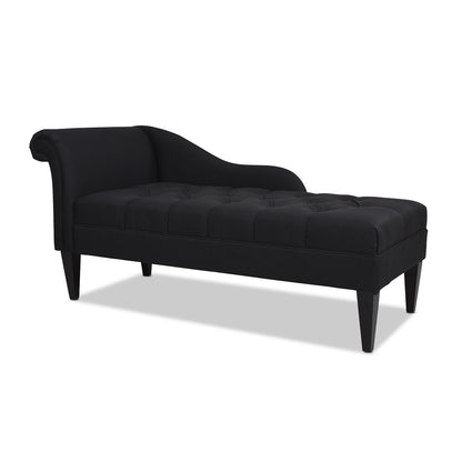 Harrison - Tufted Roll Arm Chaise Lounge