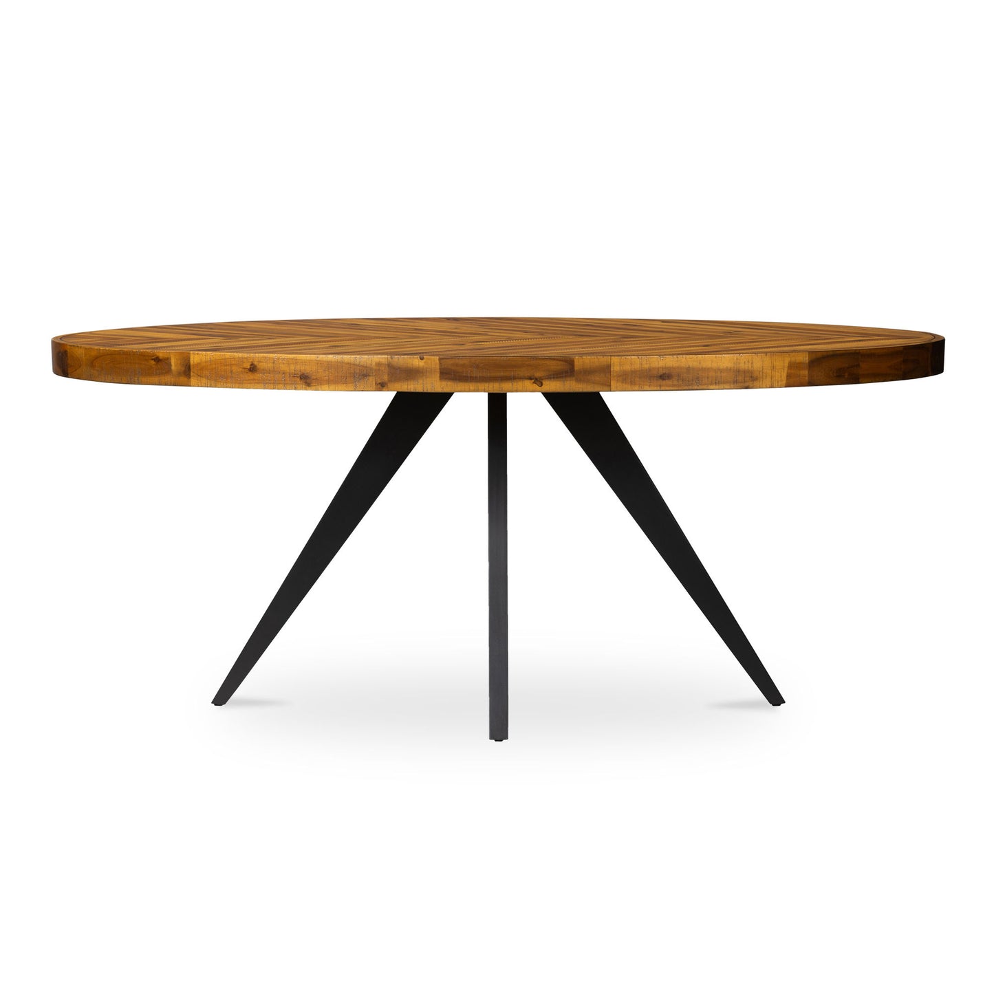 Parq - Oval Dining Table - Brown