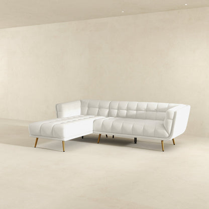 Addison - L Shape Sectional Sofa Tufted