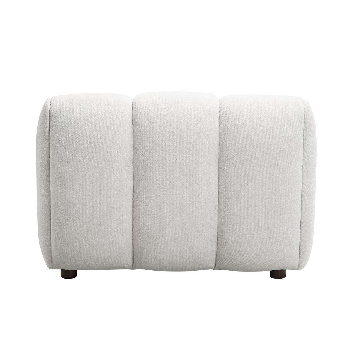 Manilla - Sectional Sofa With Chair - Ivory White