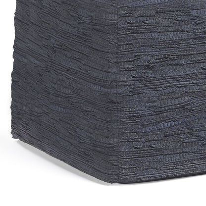 Fredrik - Handcrafted Square Pouf