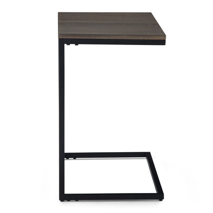 Ward - Wide C Side Table - Warm Gray