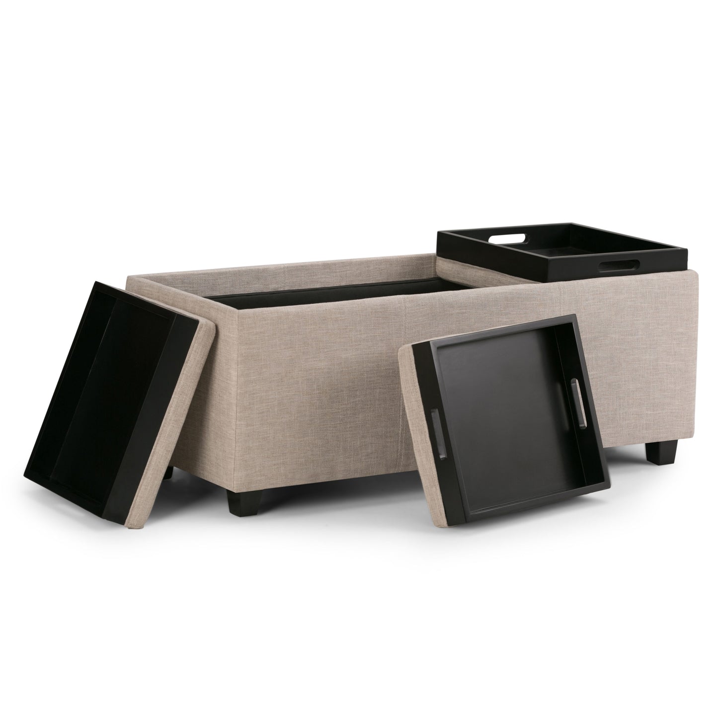 Avalon - Upholstered Storage Ottoman