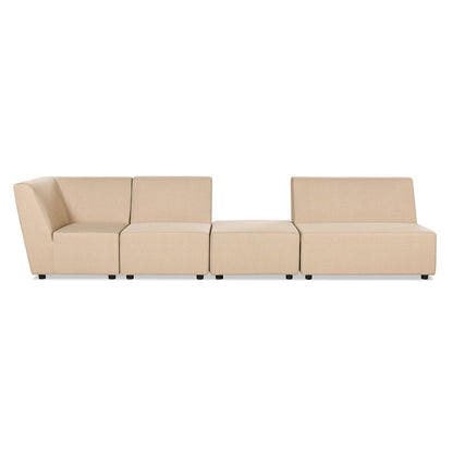 Cleo - Modular Upholstered Deep Seating Patio Armless Loveseat