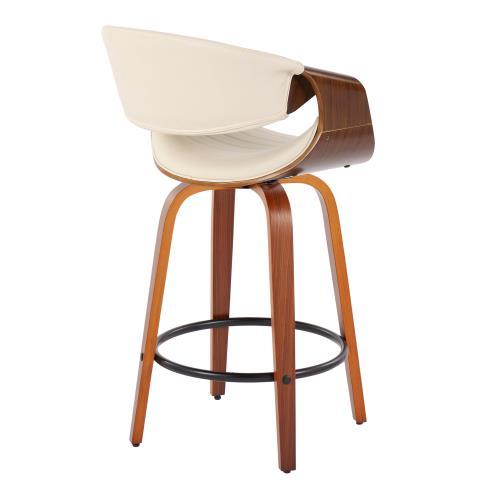 Symphony - Mid Century Stylish Design Modern Counter Stool (Set of 2)