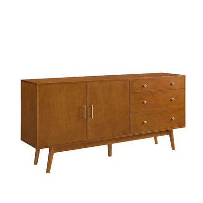 Mid-Century Modern Minimalist 2 Door Sideboard