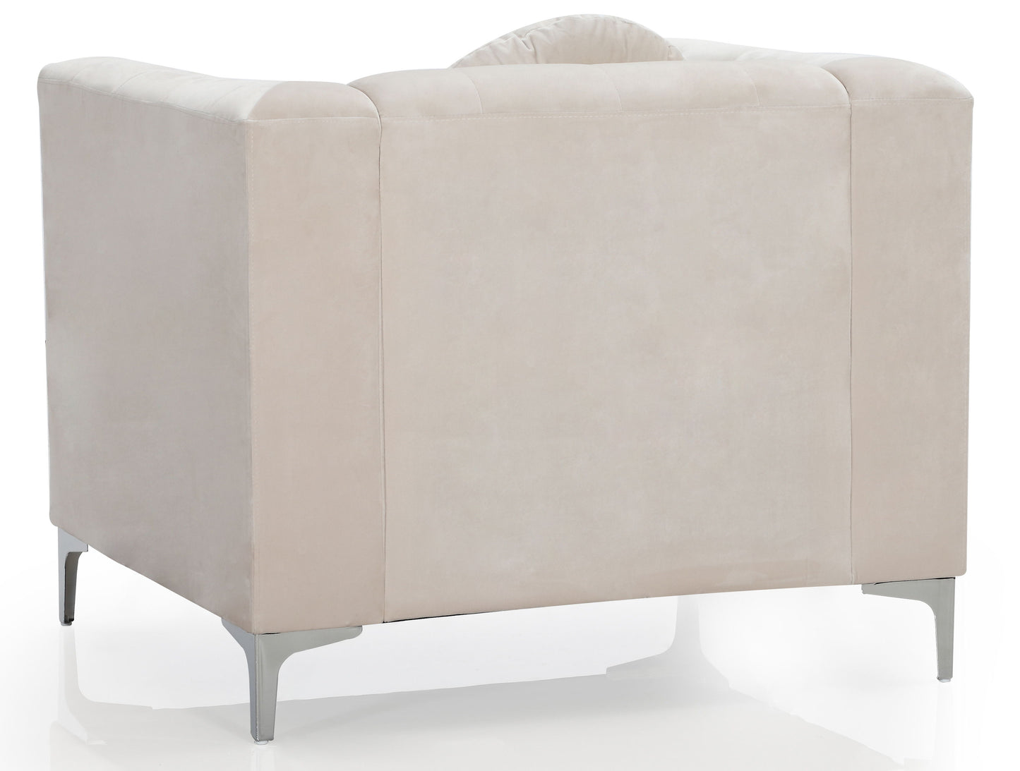 Contemporary Sloped Arm Chair