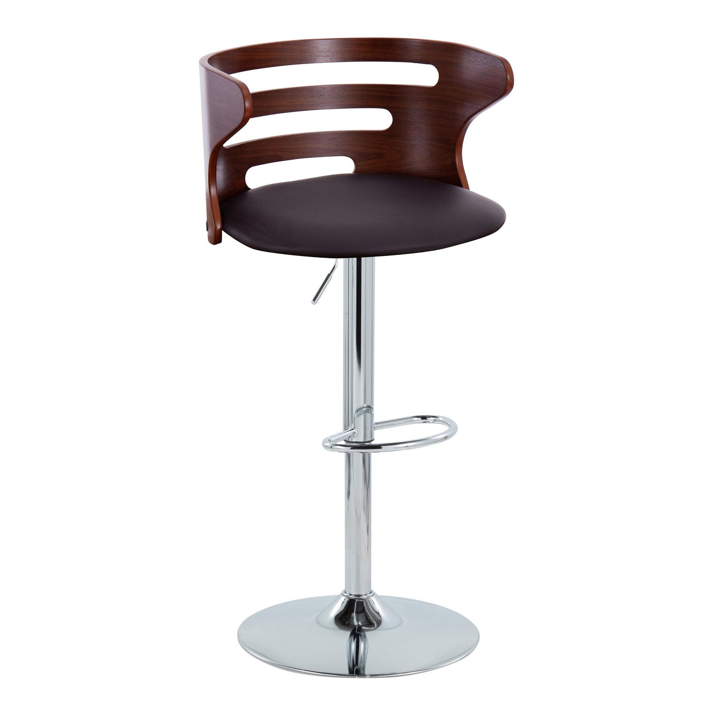 Cosi - Mid-Century Modern Adjustable Barstool With Swivel (Set of 2)