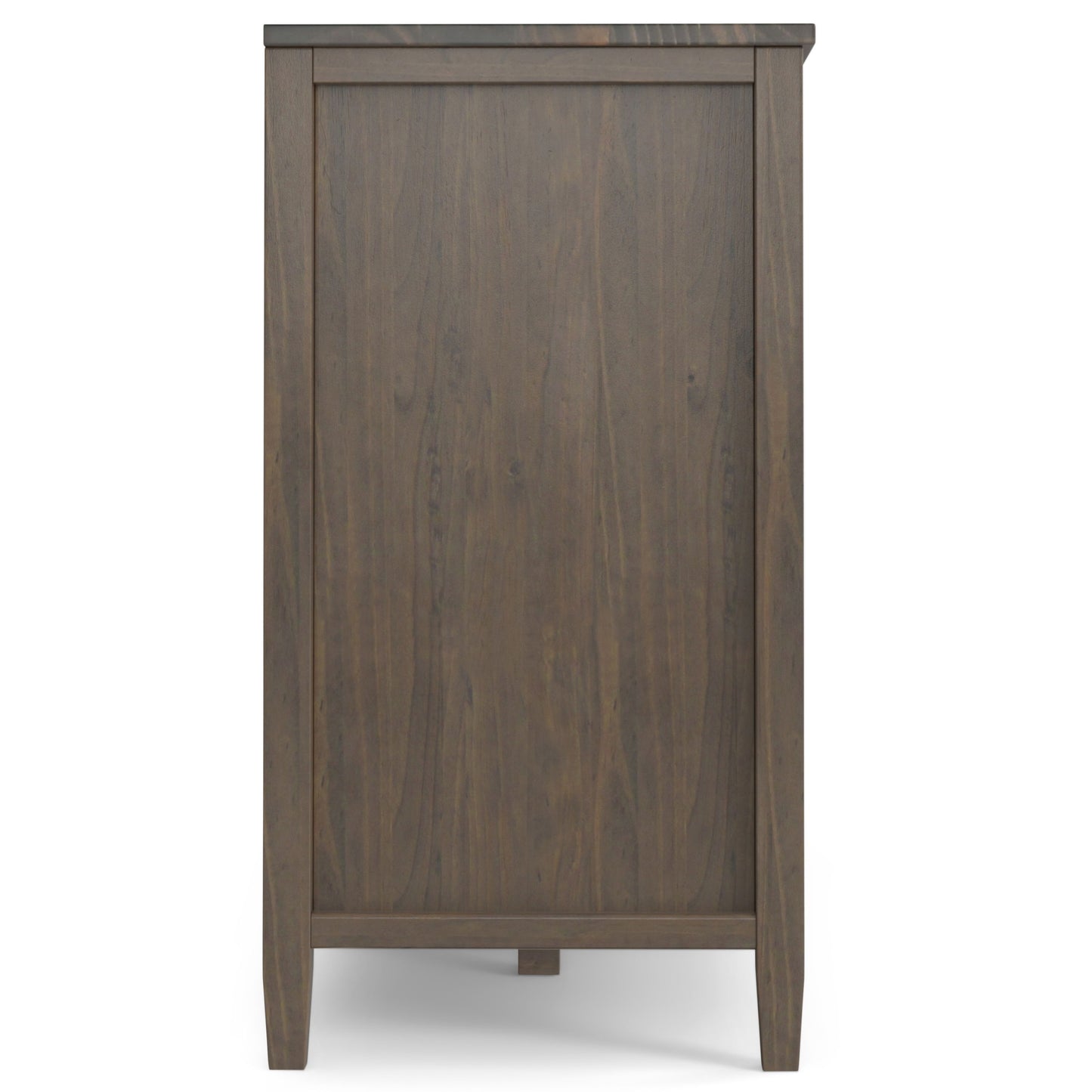 Ela - Wide Storage Cabinet - Smoky Brown