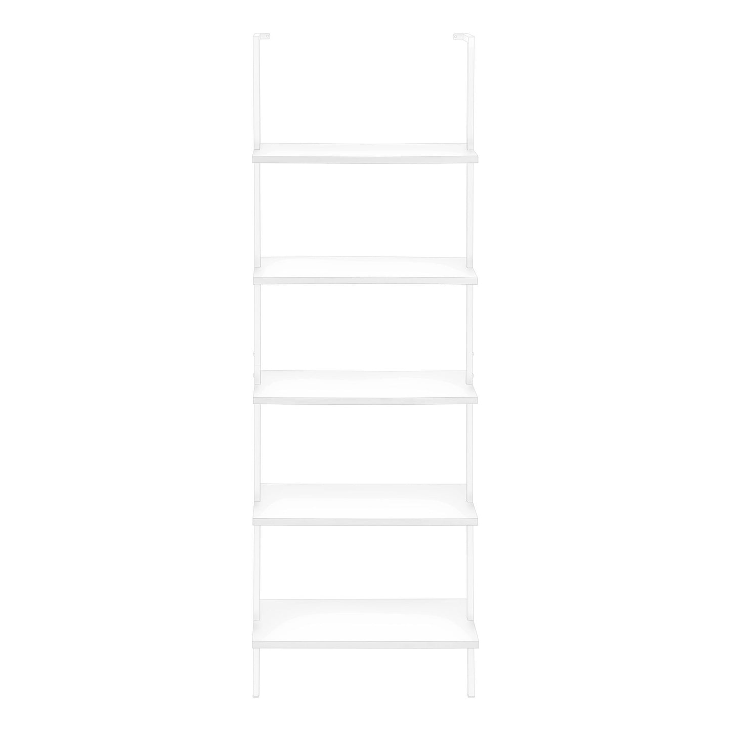 Etagere Bookcase Ladder 5 Tier For Office