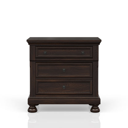 Nightstand Two Storage Drawers