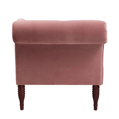 Samuel - Tufted Roll Arm Chaise Lounge