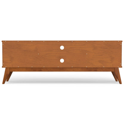 Draper - Handcrafted Mid Century Low TV Media Stand