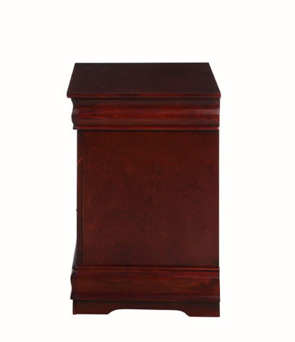 Louis Philippe - Nightstand, Elegant Design - Cherry