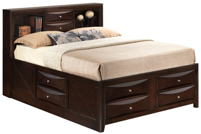 Marilla - Storage Bed With Bookcase Headboard