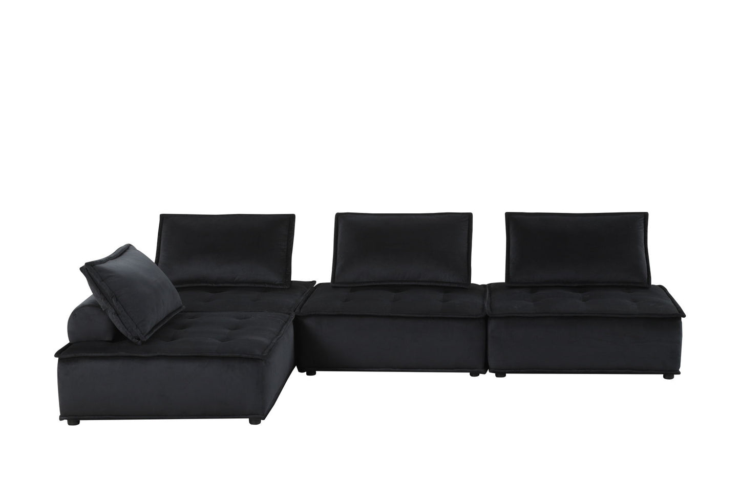 Anna - Stylish Sectional Sofa Ottoman