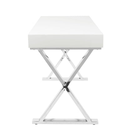 Luster - Contemporary Desk - White