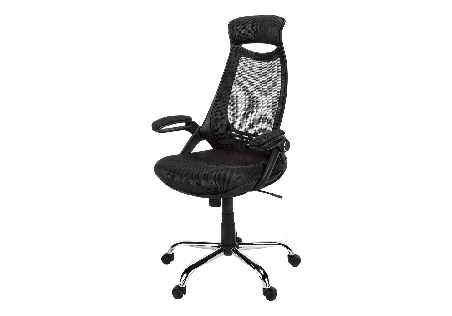 Office Chair, Adjustable Height, Swivel, Ergonomic, Armrests, Contemporary & Modern