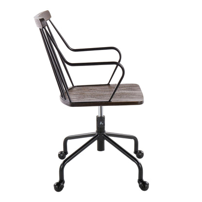 Preston - Farmhouse Adjustable Office Chair