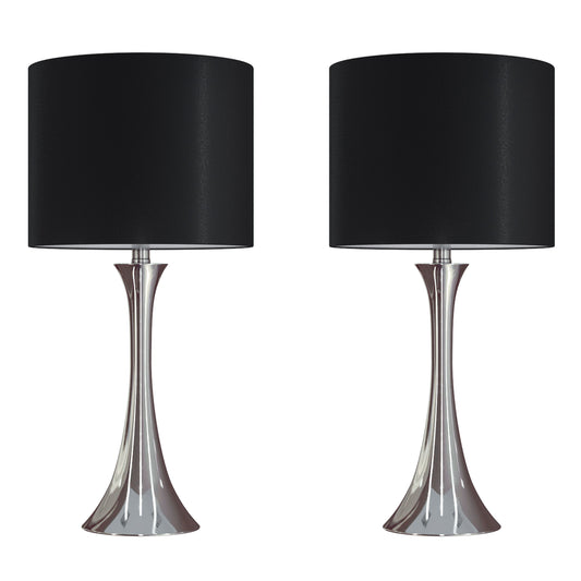 Lenuxe - Contemporary Modern Design Table Lamp (Set of 2)