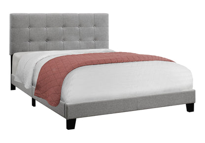 Bed, Upholstered, Frame Only, Transitional