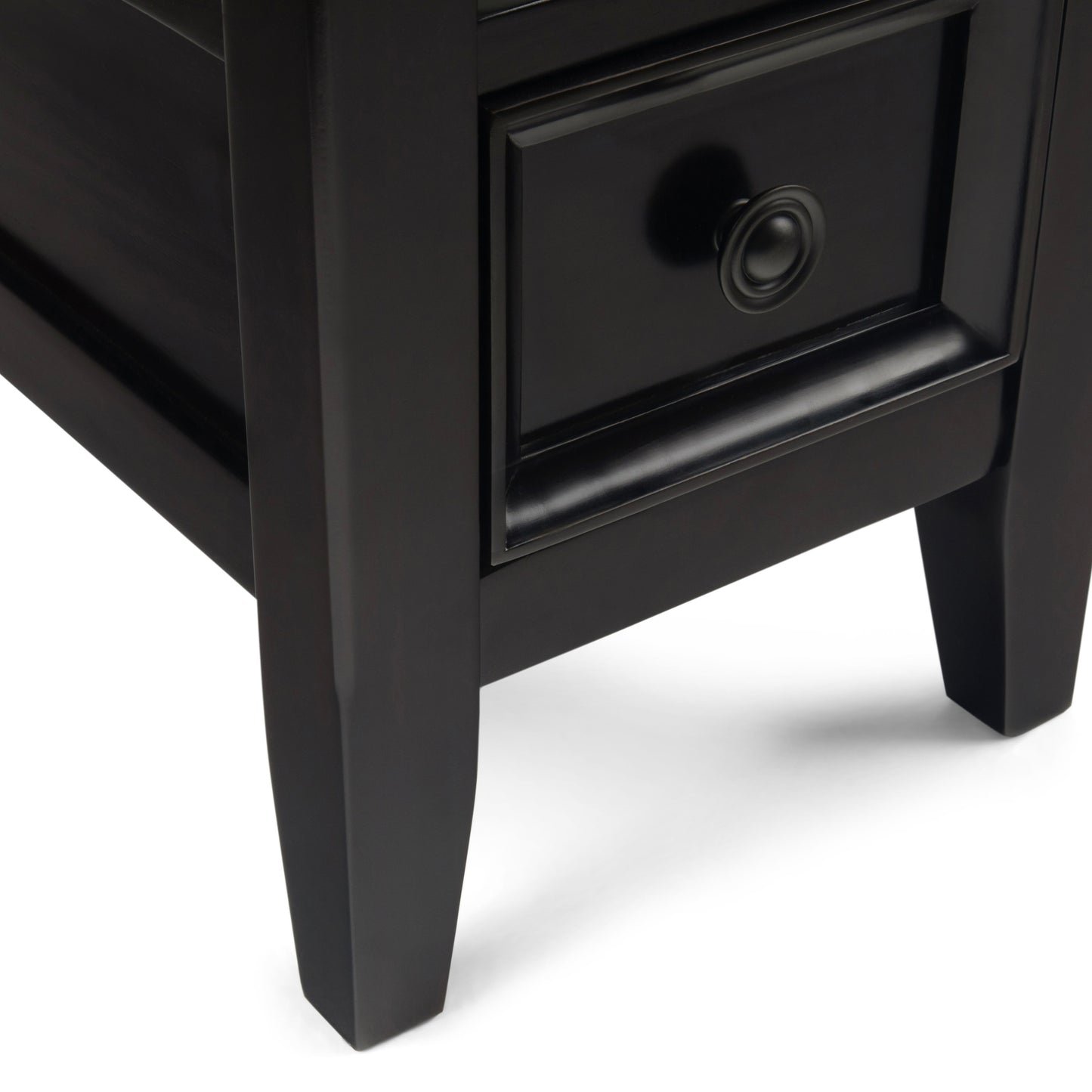 Amherst - Narrow Side Table - Hickory Brown