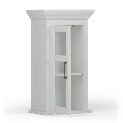 Avington - Single Door Wall Cabinet - Pure White