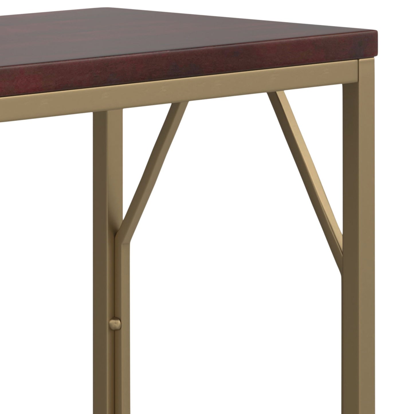 Selma - Handcrafted Metal And Wood Accent Table