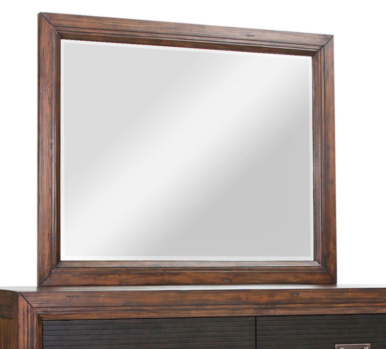 Branson - Mirror - Rustic Buckeye