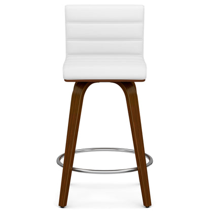 Roland - Upholstered Swivel Counter Height Stool