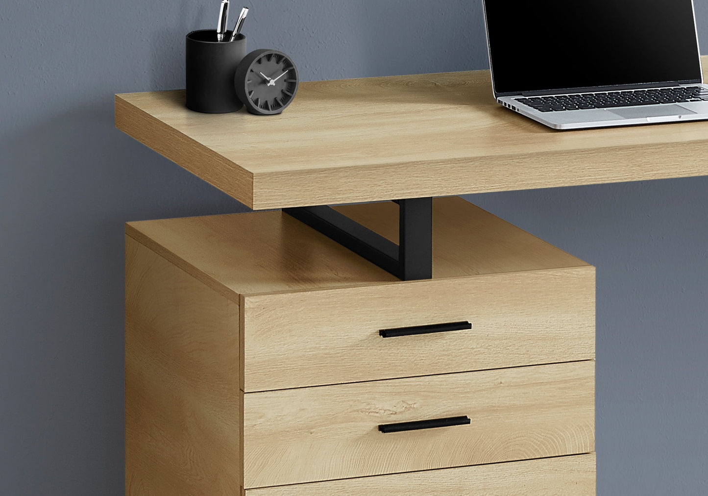 Computer Desk For Home Office, Left, Right Set - Up, Ample Storage Drawers