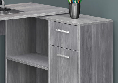 Computer Desk, Home Office, Corner, Storage Drawers, L Shape, Contemporary & Modern