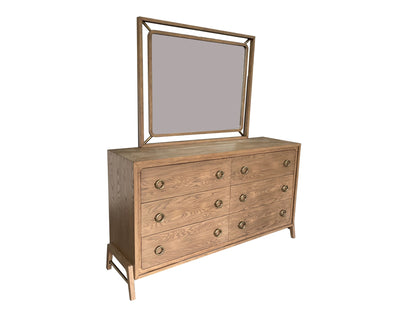 6 Drawer Dresser - Latte