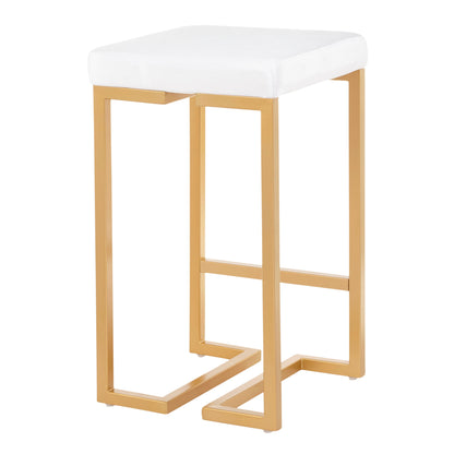 Midas - Contemporary / Glam Counter Stool (Set of 2)