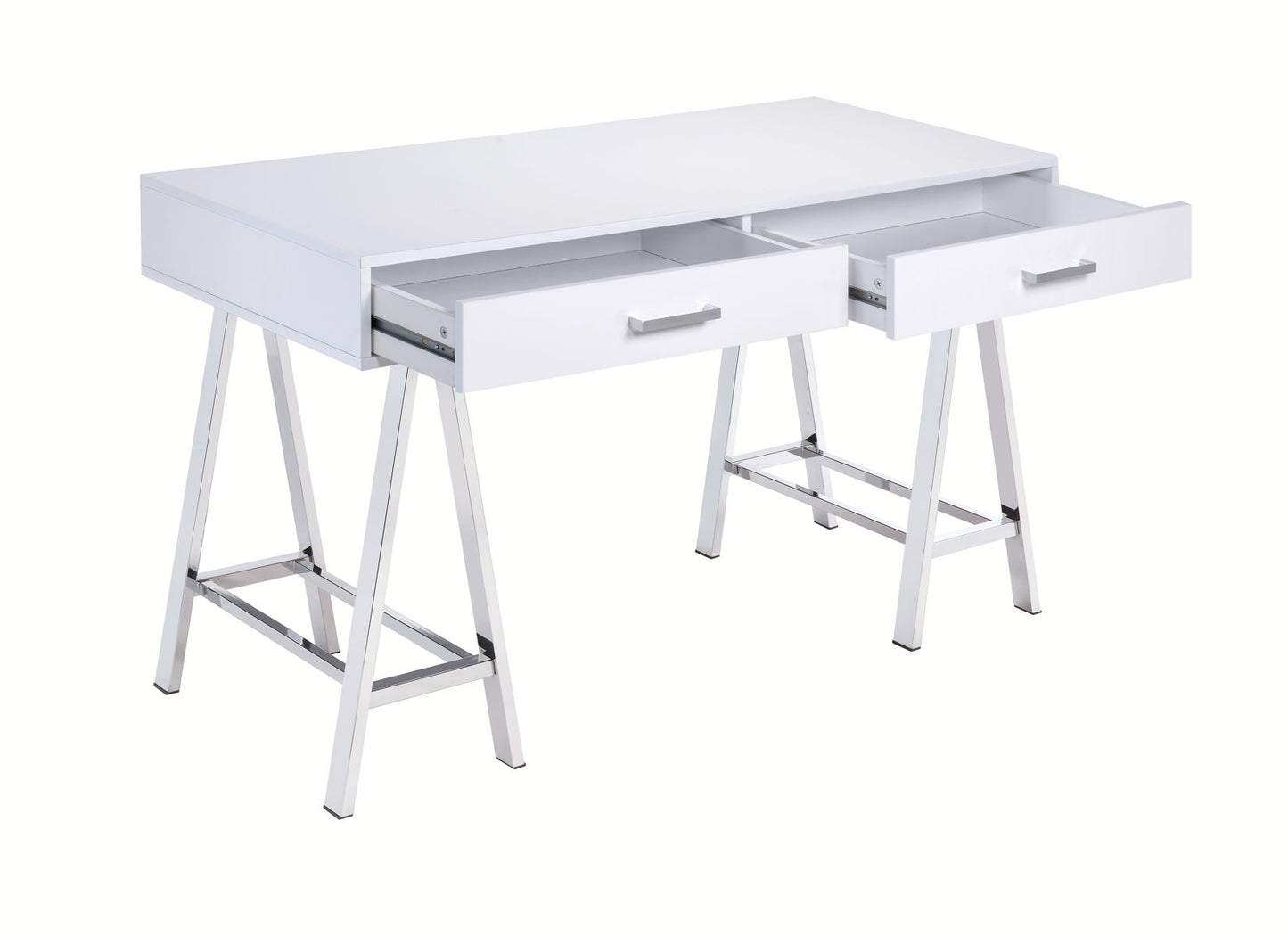 Coleen - High Gloss Writing Desk With USB