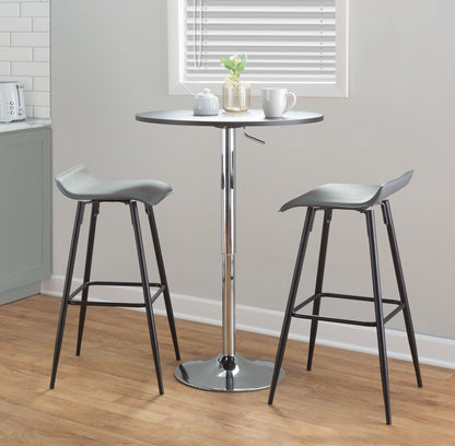 Elia - Contemporary Adjustable Bar Table