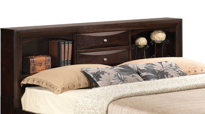 Marilla - Storage Bed With Bookcase Headboard