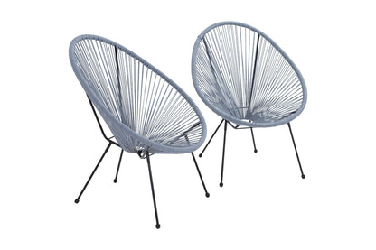 Acapulco - Chair - Blue Gray