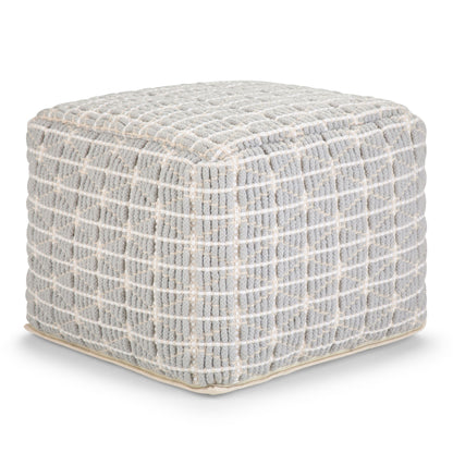 Noreen - Upholstered Square Pouf