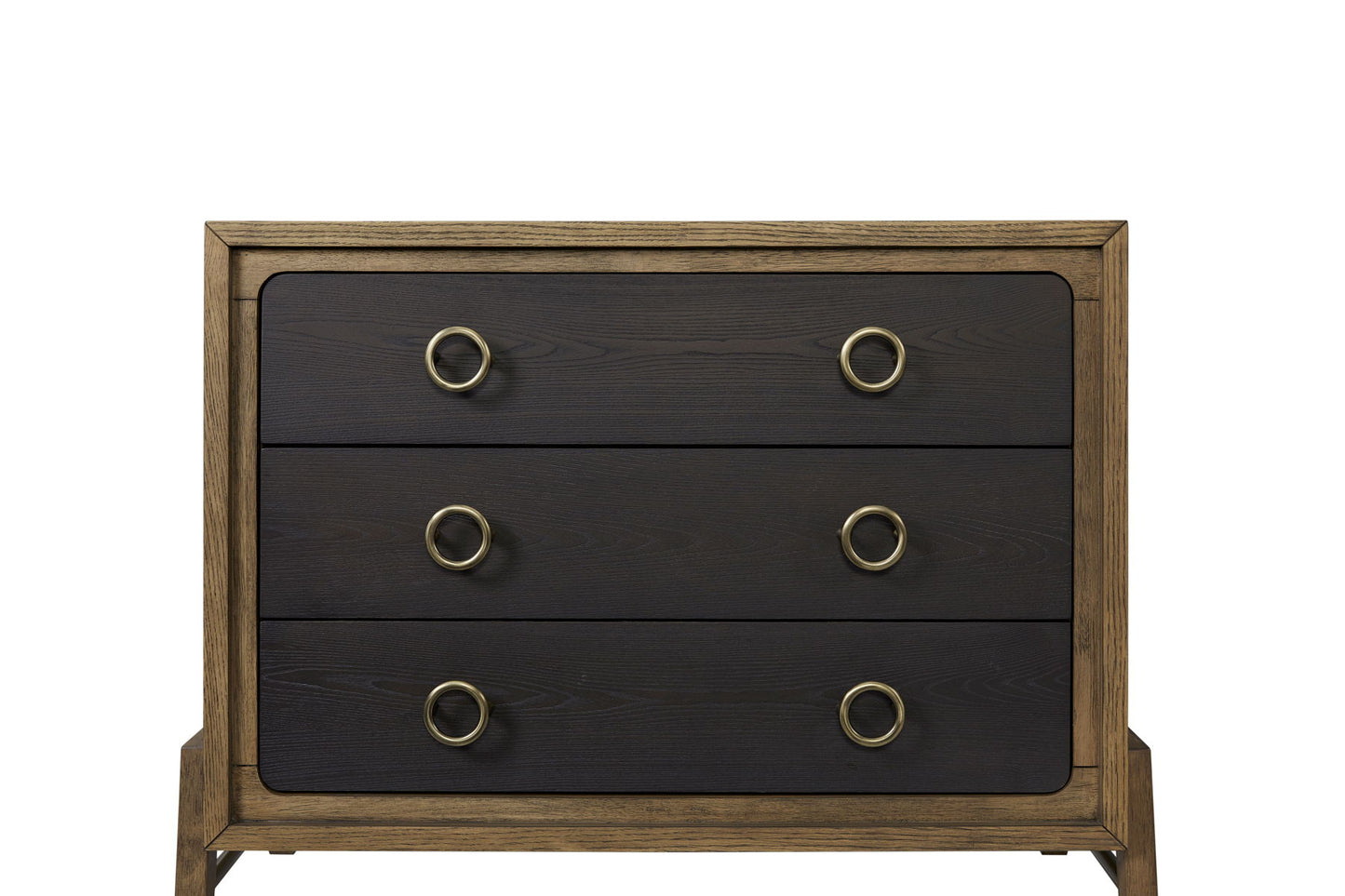 3 Drawer Bachelors Chest - Latte / Peppercorn