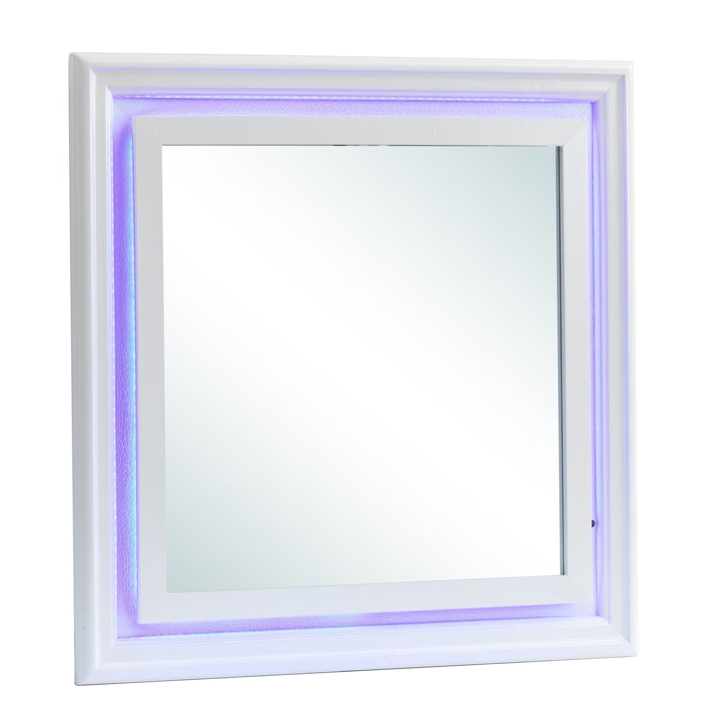 Elegant Transitional LED Mirror