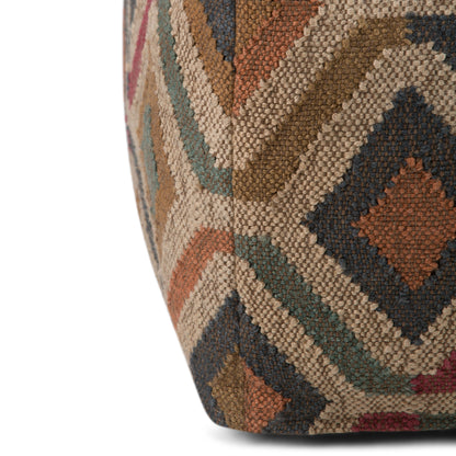 Johanna - Handcrafted Square Pouf