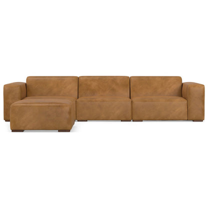 Rex - Handcrafted Sectional Sofa And Ottoman