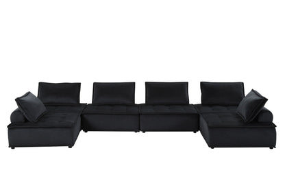 Anna - Stylish Sectional Sofa Ottoman