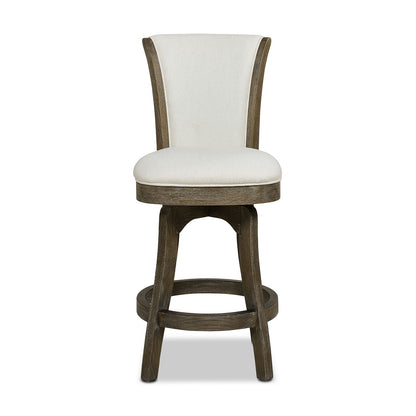 Henry - Armless Swivel Counter Height Bar Stool